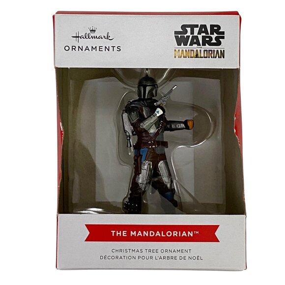 Hallmark Star Wars The Mandalorian Christmas Tree Ornament - Picture 1 of 5